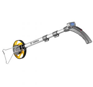 Measuring wheel with LCD display