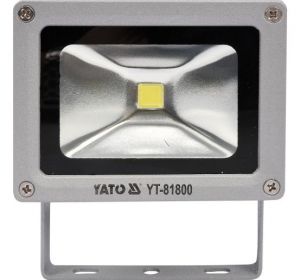 LED Floodlight 1 x 10W Allumnium Body (700 Lumens) Yato Brand YT-81800
