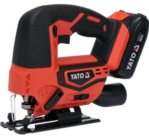 Cordless Jig Saw 18V w/1 x 2.0Ah Battery & Quick Charger Color Box Yato Brand YT-82822
