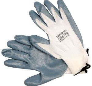 Working Gloves Nylon/Nytrylit Grey 10