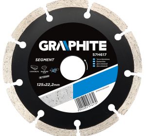 Diamond disc 125mm, segmented