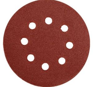 Velcro Abrasive Disc with Holes C Backing 125mm Grit 100 5pcs/Set Yato Brand YT-83454
