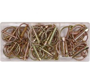 50 Pcs Lynch Pins Assortment Yato Brand YT-06787