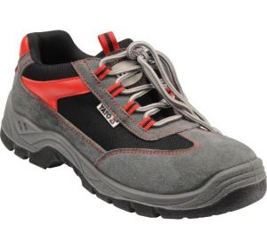 Low-Cut Safety Shoes Suede Leather with Lining Size: 39 S3 PUEBLE  YT-80583