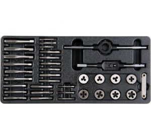 Drawer Insert With Taps and Dies 35pcs Yato Brand YT-55465