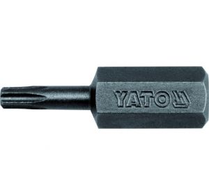 Impact Screwdriver Bit 8mm x 30mm TORX SECURITY T15 50pcs/Box Yato Brand YT-7909 (99356)