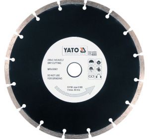 Diamond Blade Segmented-HS 230 x 2.7 x 22.2mm Yato Brand YT-6005