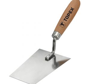 Trapezoidal stucco trowel 160 x 80mm