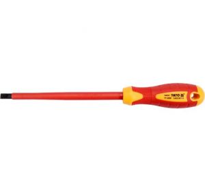 Insulated Slotted Screwdriver 8 x 175mm VDE-1000V Yato Brand YT-2820