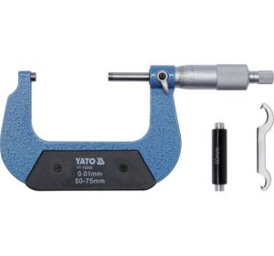Mechanical Micrometer 50-75mm in Plastic Case  YT-72302