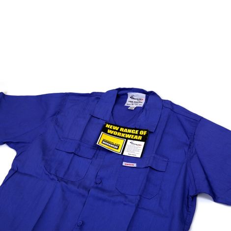 800Benaa :: Pant & Shirt 100 % Cotton Blue Classic