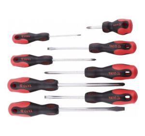 Screwdriver Set 8Pcs Double Blister Yato Brand YT-2784