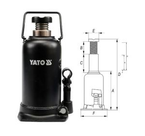 Bottle Jack 10T Yato Brand YT-1704