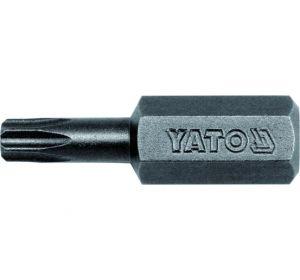 Impact Screwdriver Bit 8mm x 30mm TORX SECURITY T25 50pcs/Box Yato Brand YT-7911 (99358)