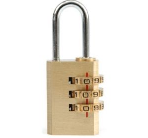 Brass Combination Padlock 77607
