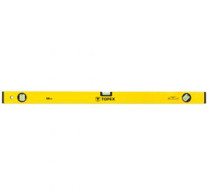 Spirit level, 80 cm, 3 vials, magnetic base