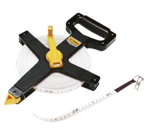 Measuring tape, fibre glass(advanced), 50m, additional hook