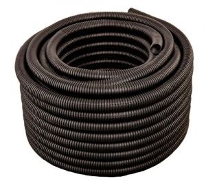 Speedybee corrugated conduit pipe 20MM- 50M Black