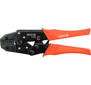 Ratchet Crimping Pliers 22-12AWG 0.5-4MM2 Yato Brand YT-2299