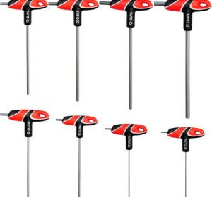 T-Handle Hex Key 8pcs/Set Yato Brand YT-05583