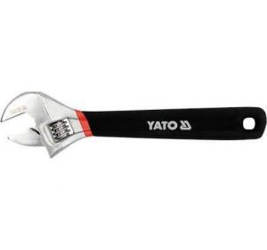 Yato 300mm - 12-inch Half Blister Card Adjustable Wrench, YT-21653, Multicolor