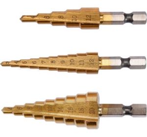 Step Drill Set 3pcs Yato Brand YT-44731