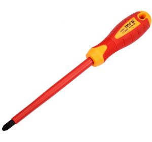 Insulated Philips Screwdriver PH3 x 150mm VDE-1000V Yato Brand YT-2824