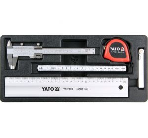 Drawer Insert With Measuring Tools 5pcs Yato Brand YT-55474