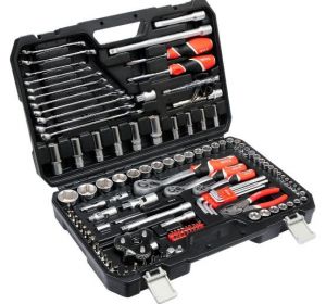 Socket & Tools 125pcs/Set in Blow Case Yato Brand YT-38875