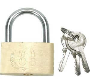 Brass Padlock 50mm 77500