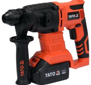 Cordless Rotary Hammer 18V SDS Plus 3.0Ah w/1 x 3.0Ah Battery BMC Box Yato Brand YT-82770