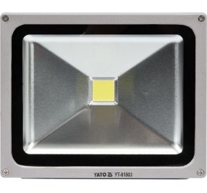 LED Floodlight 1 x 30W Allumnium Body (2100 Lumens) Yato Brand YT-81803