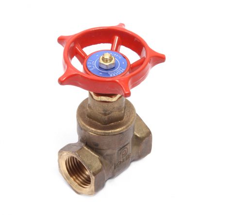 800Benaa :: BRASS GATE VALVE 1/2" PEGLER 1065