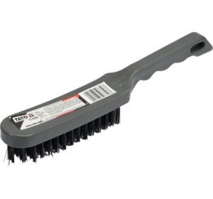 Plastic Handle Wire Brush 6 Rows Yato Brand YT-6356