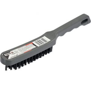 Plastic Handle Wire Brush 5 Rows Yato Brand YT-6355