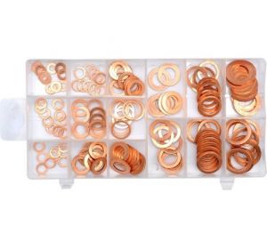150 Pcs Copper Washers Assortment Yato Brand YT-06871