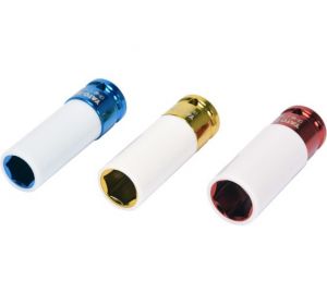 Deep Thin Wall Impact Sockets 3pcs 1/2