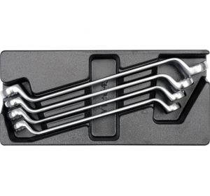 Drawer Insert With Bi-hexagonal ring Spanner 4pcs Yato Brand YT-5543