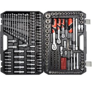 Socket Set 216pcs/sets in Blow Case Yato Brand YT-38841