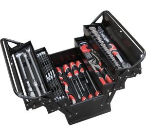 Metal Tools Box with 64pcs Hand Tools Sets Yato Brand YT-38950
