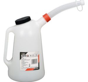 Oil Jug 3L Flexi Spout Yato Brand YT-06983