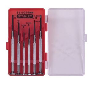 Precision Screwdriver Set 6Pcs 1-66-039 Stanley 