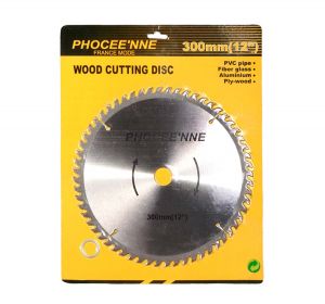 WOOD, ALUMINIUM & PVC PIPE CUTTING DISC 12