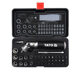 42 Pcs Ratchet Screwdriver Set 42pcs/sets Yato Brand YT-2806 PL