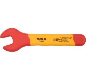 Insulated Open End Wrench 9mm VDE-1000V  YT-20953