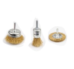 Cup Brush Brass 3pcs/Set Yato Brand YT-4755