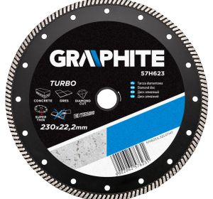 Super thin diamond disc 230mm, Turbo