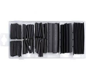 Heat Shrink Insulation Tubes 127Pcs Set, Mix Of Sizes Yato Brand YT-06866